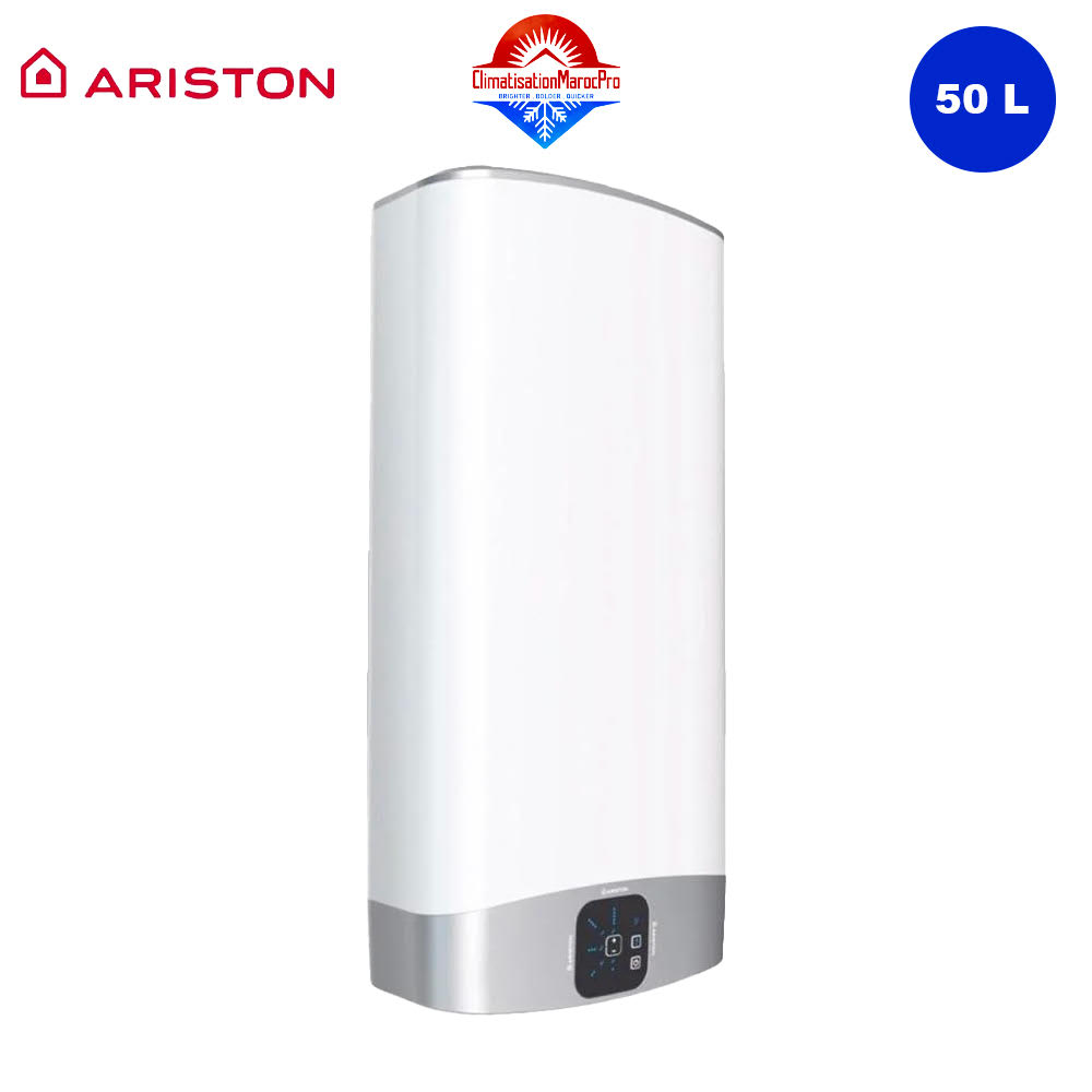 Chauffe-eau Électrique Ariston 50 L Velis Evo – Compact, rapide et intelligent avec double cuve et fonction Eco Evo.
