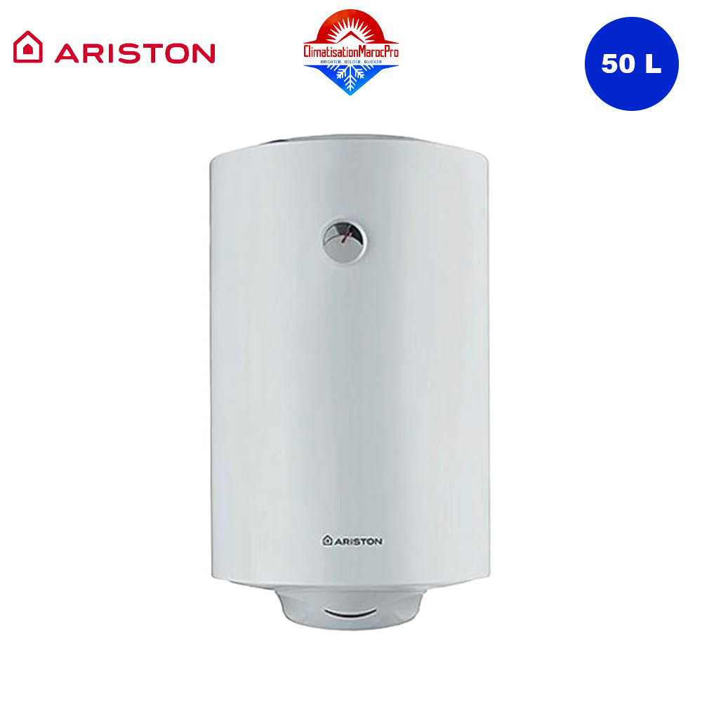 Chauffe-eau Électrique Ariston 50 L – Compact et efficace pour une chauffe rapide et une consommation optimisée.