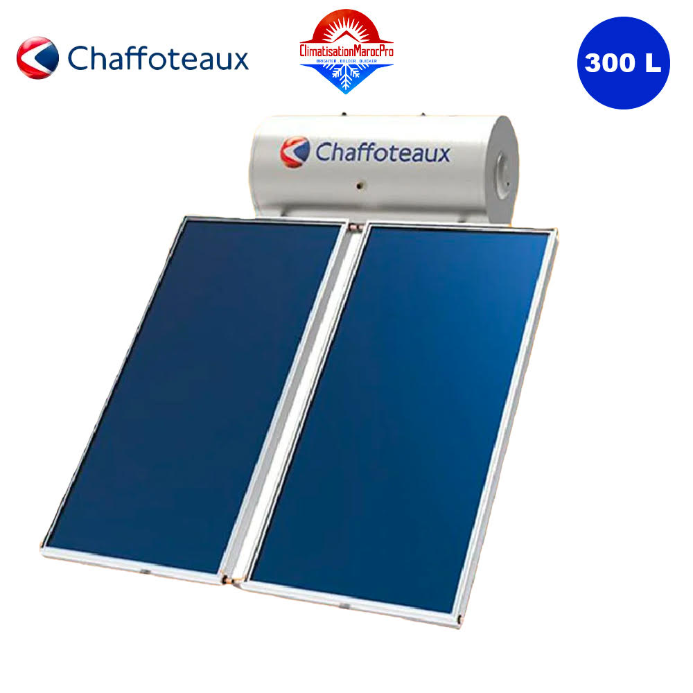 Chauffe-Eau Solaire Chaffoteaux 300 L – Solution écoénergétique pour une production d’eau chaude durable et performante.