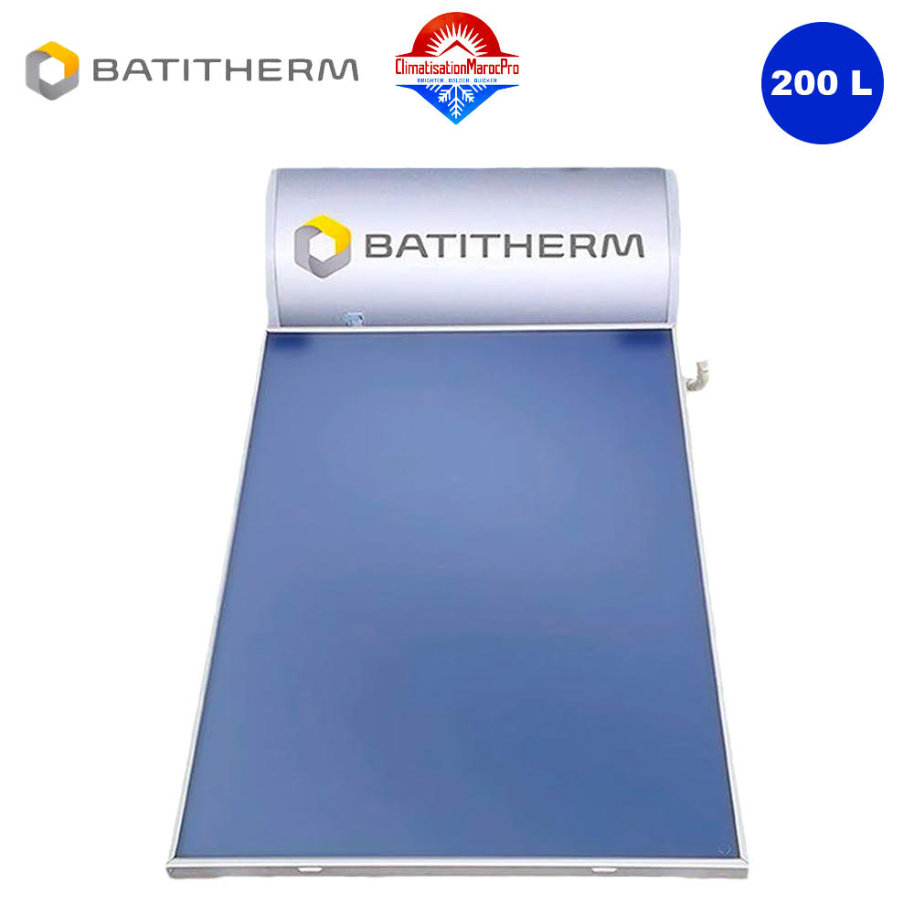 Chauffe-Solaire Batitherm 200 L – Solution écologique et économique pour eau chaude sanitaire.