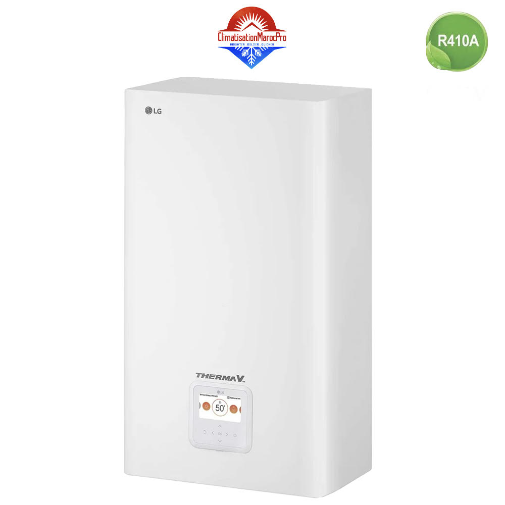 Hydro Kit Pompe à Chaleur Air Eau LG Therma V R410A – Chauffage, rafraîchissement et eau chaude sanitaire avec technologie Inverter.