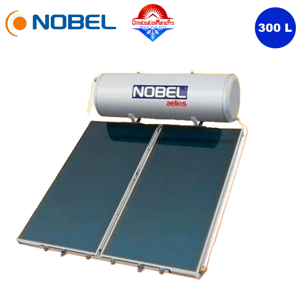 Chauffe-Eau Solaire Nobel 300 L – Solution écologique et économique pour eau chaude sanitaire.