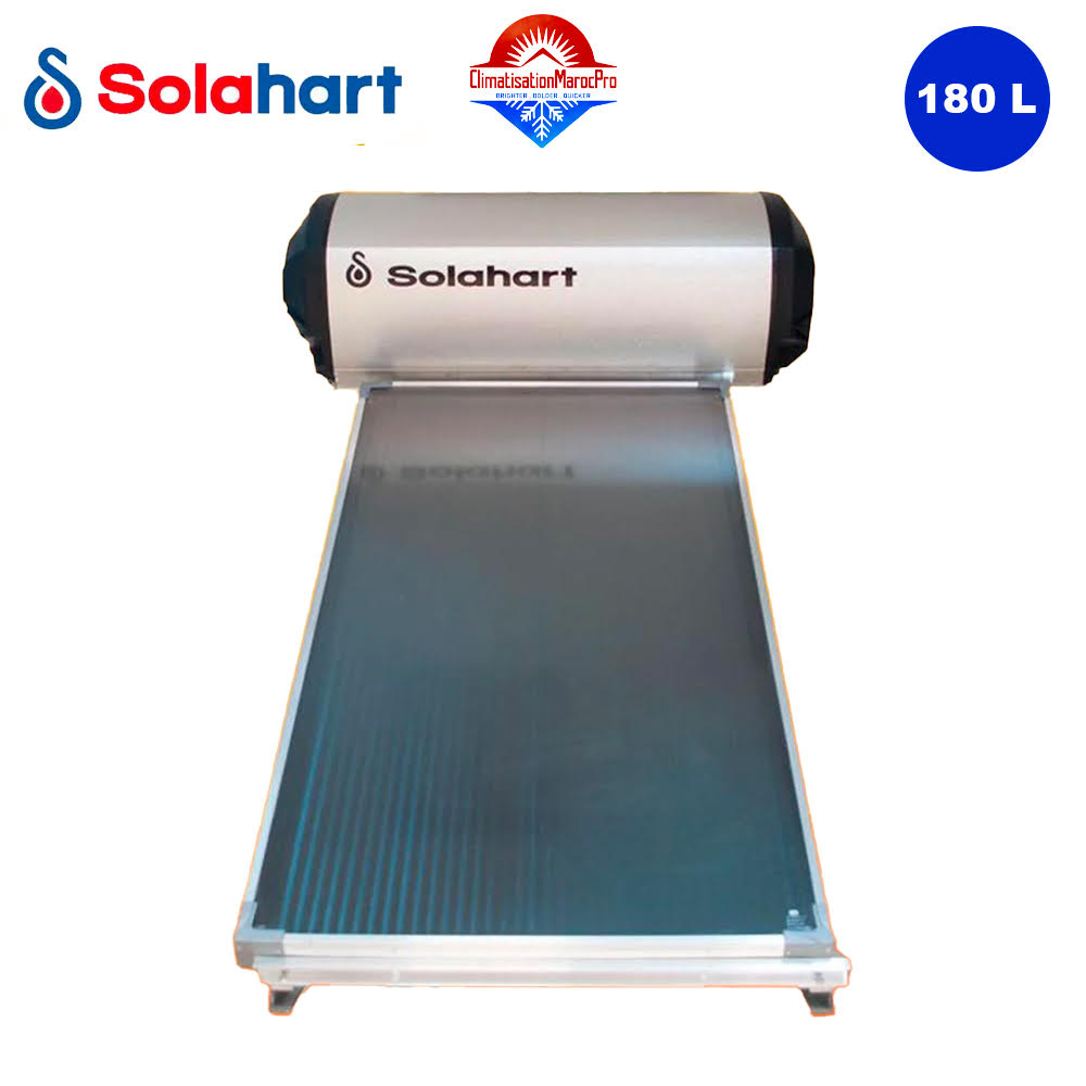 Chauffe-Eau Solaire Solahart 180 L – Solution écoénergétique pour la production d’eau chaude sanitaire.