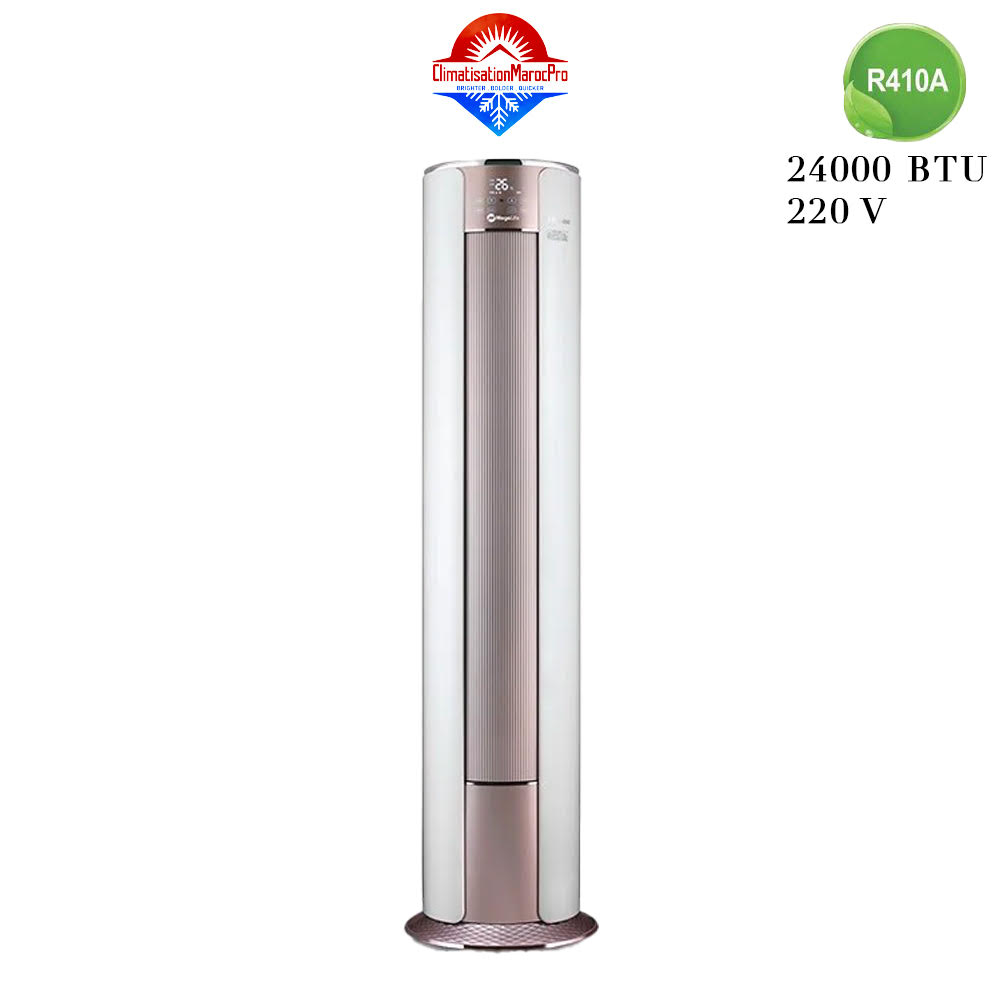 Climatiseur Armoire Décorative MEGALIFE Inverter 24000 BTU 220V – Refroidissement puissant et élégant.