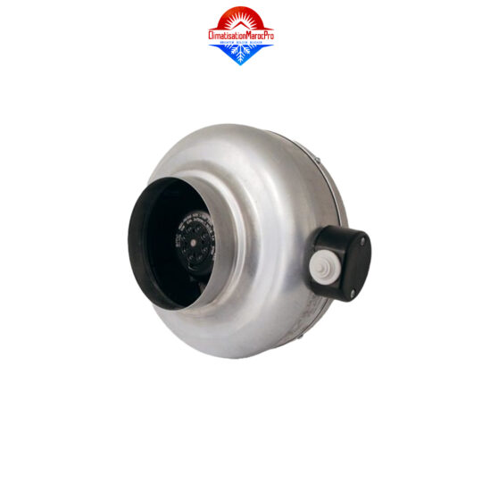 Ventilateur de gaine en acier galvanisé – ventilation industrielle performante avec livraison gratuite et installation possible au Maroc